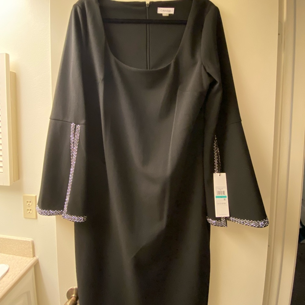 NWT Calvin Klein dress with studded embellishments